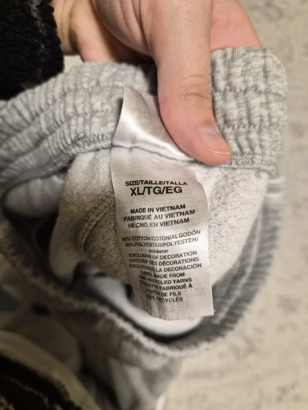 Adidas Grey Essentials 3-Stripe Joggers - Picture 5 of 7
